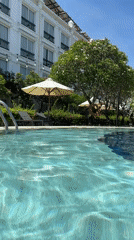 Resort pool footage captured in Nha Trang, Vietnam