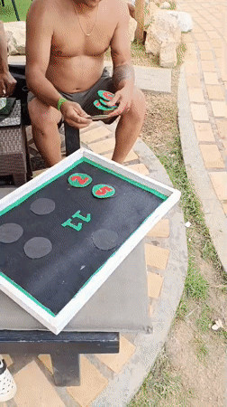 Resort guests enjoy games and pool activities in Porlamar