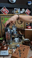 Manual espresso ritual, step by step, in Chișinău