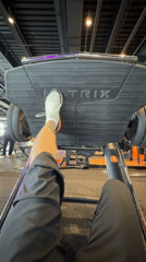 Morning workout captured at Krasnoyarsk gym