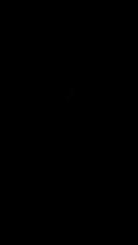 The video begins with complete blackness. A blurry image appears briefly, showing what looks like a window view of a tree, possibly from inside a house. The image is grainy and unclear before disappearing again.