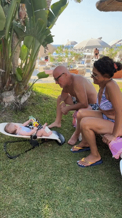 Staff-run poolside event and family downtime at Sicilian resort
