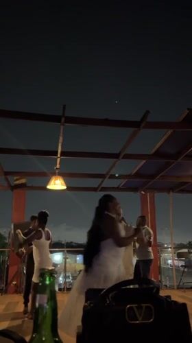 Rooftop party documented at Junction 5 Lounge in Accra