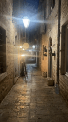 Evening street life documented across Montenegro during summer 2026