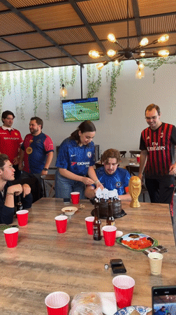 Chelsea FC-themed birthday celebration held in Mexican town