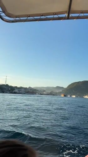 Evening boat trip documented in Labuan Bajo harbor