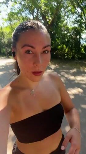 Morning run and selfies along the Varna seafront