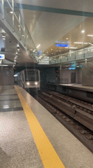Morning commuter life documented across Sofia metro system