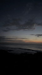 Dawn transition documented in coastal Yaiza, Spain