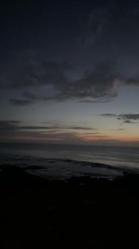 Dawn transition documented in coastal Yaiza, Spain