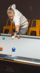 Early morning pool game captured in Da Lat, Vietnam