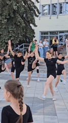 Dance performances and fountain play enliven public square