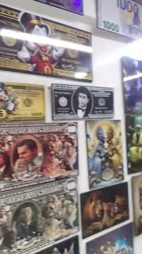 Art shop in Caracas displays eclectic mix of prints
