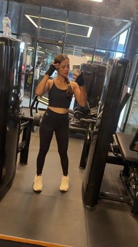 Early morning gym session captured in Denpasar Indonesia