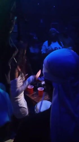 Nightclub gathering with dancing and drinks in Lokoja, Nigeria