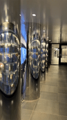 Complex Desjardins interior spaces documented by witnesses in Montreal