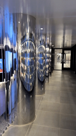 Complex Desjardins interior spaces documented by witnesses in Montreal