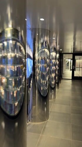 Complex Desjardins interior spaces documented by witnesses in Montreal