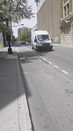 Sunny afternoon street scenes documented across Montreal