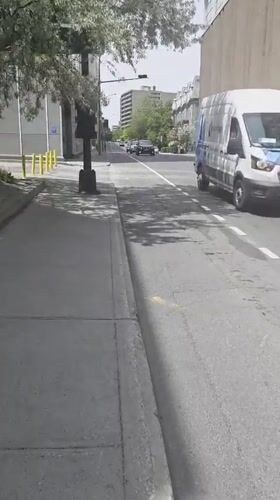 Sunny afternoon street scenes documented across Montreal