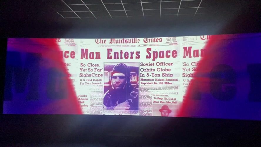 Space exhibit displays Earth, moon imagery in Canela