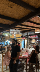 Traditional Greek folk dancers perform at Paphos restaurant