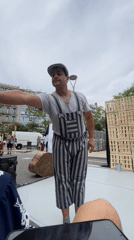 Period costume performers stage historical reenactment event in Barcelona
