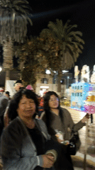 Quinceañera celebration with nighttime parade held in Tacna, Peru