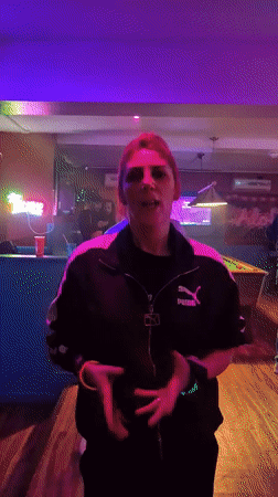 Woman in Puma jacket spotted at West Suffolk bar