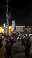 Crowds gather at Kuta Selatan convenience store and nightclub