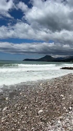 Coastal life captured along Bar Montenegro's Adriatic waterfront