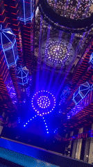 Moscow shopping mall interior documented during morning hours