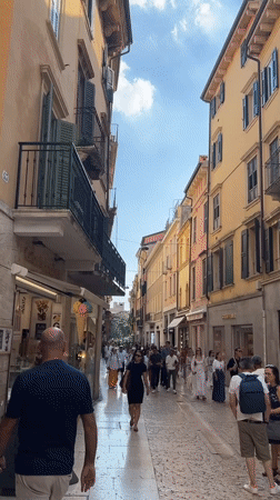 Afternoon wander through Verona's historic streets and landmarks
