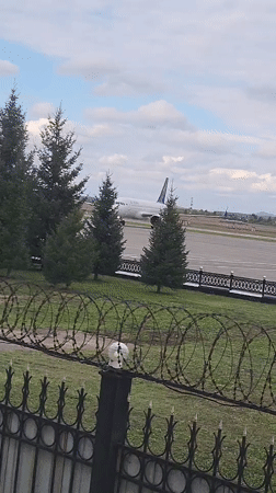 Snapshots of everyday Oskemen: airport, streets, and roadsides