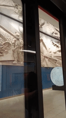 Moscow metro train reveals military-space themed sculpture relief