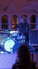 Evening dining and music scene captured in North Kuta restaurant