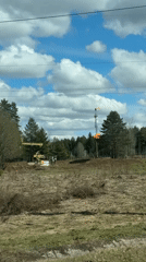 Vehicle captures rural daytime landscape in Сундур, Russia