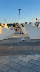 Tallinn public spaces and art installations documented during evening hours