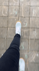 Person documents leisurely walk through Sochi markets and shops