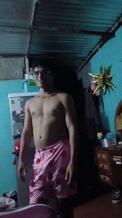 Private intimate recordings captured in Venezuelan bedroom setting