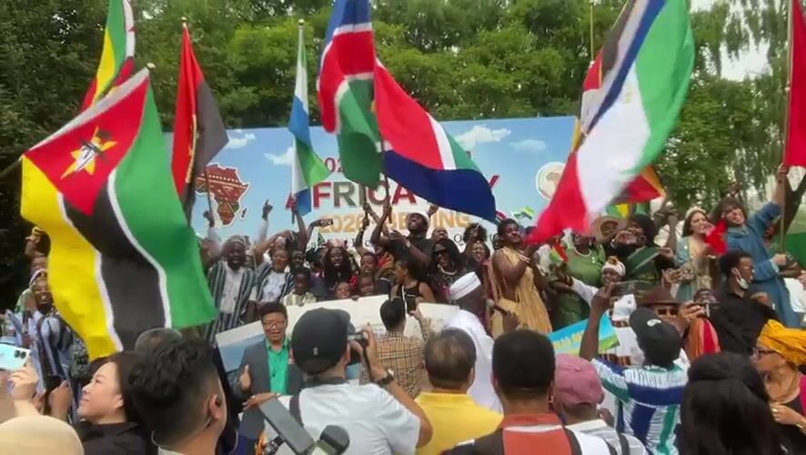 Africa Day celebration draws crowds in Beijing park