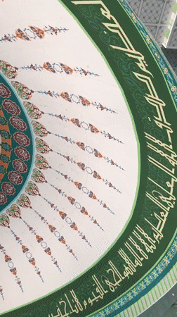 Morning visit documented at Baiturrahman Jantho Grand Mosque, Indonesia