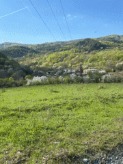 Motorcyclist documents scenic countryside journey near Gabrovo, Bulgaria