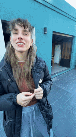 Two people spotted outdoors in Buenos Aires evening