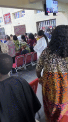 Church service with child speakers held in Lugbe, Nigeria