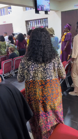 Church service with child speakers held in Lugbe, Nigeria