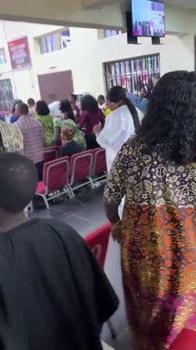 Church service with child speakers held in Lugbe, Nigeria