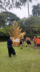 Morning exercise routines fill a Chiang Mai public park