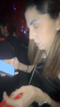 Woman observed at nightclub in San Bernardino Tlaxcalancingo, Mexico
