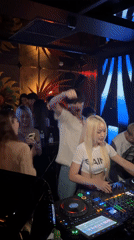 Nightclub Event Features Female DJ Performance in Thủ Đức